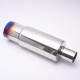 TANSKY 6PCS/Carton Stainless Steel 4" 102mm Outlet Round Exhaust Muffler BURNT TIP 51mm 57mm 63mm 76mm (Pre-Order Customization)