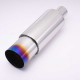 TANSKY 6PCS/Carton Stainless Steel 4" 102mm Outlet Round Exhaust Muffler BURNT TIP 51mm 57mm 63mm 76mm (Pre-Order Customization) TANSKY 6PCS/Carton Stainless Steel 4" 102mm Outlet Round Exhaust Muffler BURNT TIP 51mm 57mm 63mm 76mm (Pre-Order Customization)