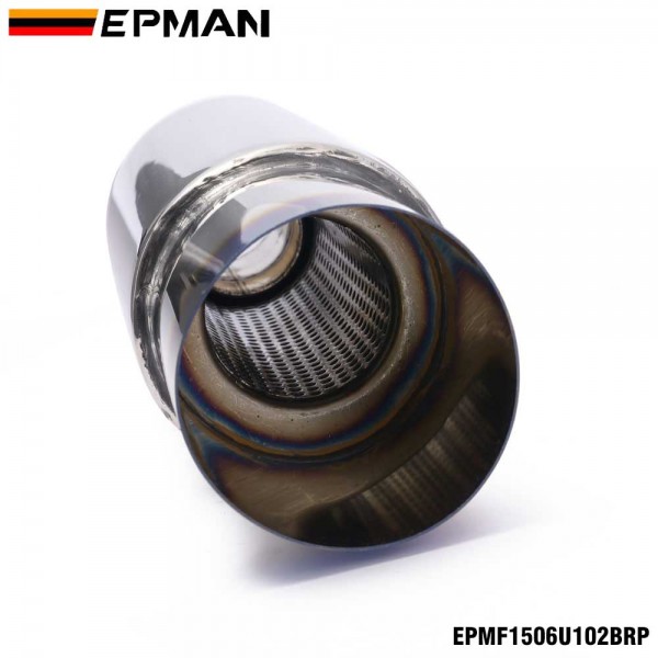 TANSKY 6PCS/Carton Stainless Steel 4" 102mm Outlet Round Exhaust Muffler BURNT TIP 51mm 57mm 63mm 76mm (Pre-Order Customization) TANSKY 6PCS/Carton Stainless Steel 4" 102mm Outlet Round Exhaust Muffler BURNT TIP 51mm 57mm 63mm 76mm (Pre-Order Customization)