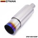 TANSKY 6PCS/Carton Stainless Steel 4" 102mm Outlet Round Exhaust Muffler BURNT TIP 51mm 57mm 63mm 76mm (Pre-Order Customization) TANSKY 6PCS/Carton Stainless Steel 4" 102mm Outlet Round Exhaust Muffler BURNT TIP 51mm 57mm 63mm 76mm (Pre-Order Customization)