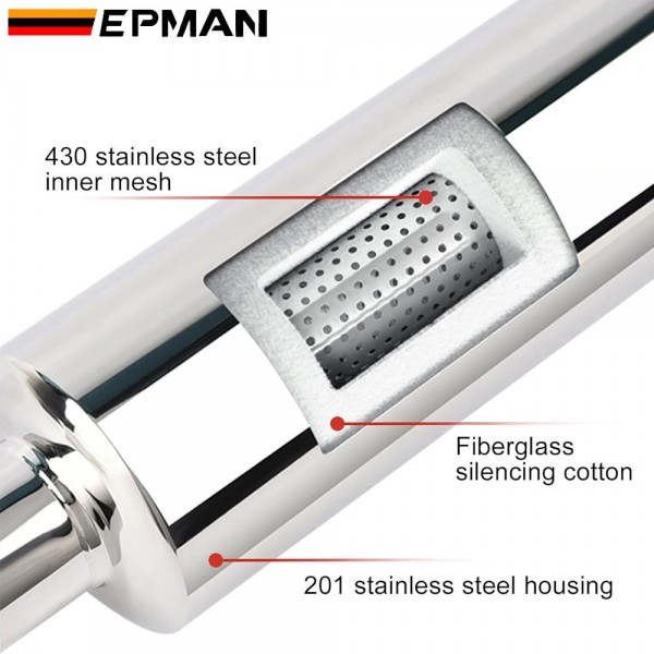 TANSKY 12PCS/Carton Universal 3.5" Exhaust Muffler Silencer Tip Chrome Stainless Steel 89mm Exhaust Pipe Inlet 2" 2.25" 2.5" 2.75" (Pre-Order Customization) TANSKY 12PCS/Carton Universal 3.5" Exhaust Muffler Silencer Tip Chrome Stainless Steel 89mm Exhaust Pipe Inlet 2" 2.25" 2.5" 2.75" (Pre-Order Customization)