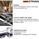 EPMAN 12PCS/Carton Car motorbike Exhaust systems Muffler Tip Universal Stainless steel styling Silencer tail pipe Burnt Tip