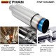 EPMAN 12PCS/Carton Car motorbike Exhaust systems Muffler Tip Universal Stainless steel styling Silencer tail pipe Burnt Tip