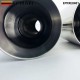 EPMAN Universal Auto Performance Exhaust Pipe Long Double Beveled Stainless Steel Exhaust Silencer Muffler Cutter for X1 E90 E91 E92 E93