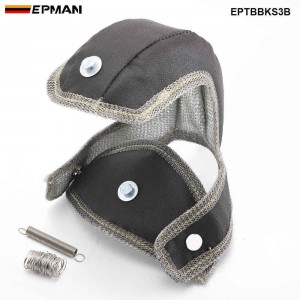 EPMAN Turbo Blanket Heat Shield Cover For Audi S3 8V / For VW Golf GTi / For VW Golf R / For Leon Cupra EPTBBKS3B