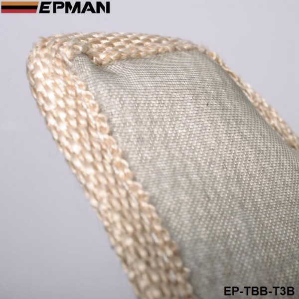 EPMAN Turbo T3 Fiberglass Blanket Turbocharger Heat Shield Wrap EP-TBB-T3B