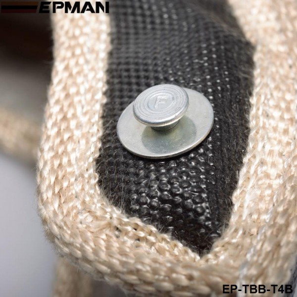 EPMAN Exhaust Turbo Blanket Wrap Heat Shield Beanie For T4 T04Z GT40 GT42 T04R GT45 Turbocharger EP-TBB-T4B
