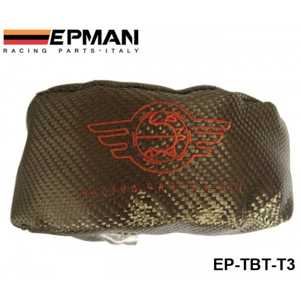 EPMAN RACING - Universal Titanium T3 Turbo Heat Shield Blanket - Race Rally Drag Drift EP-TBT-T3
