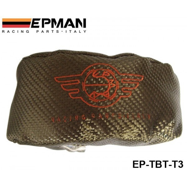 EPMAN RACING Universal Titanium T3 Turbo Heat Shield Blanket Race