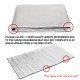 EPMAN Self Adhesive Heat Shield Protection Pad 40inch*40inch 550°C Heat Shield Mat EP-WR17DJB