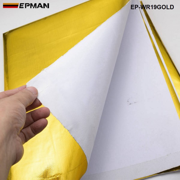 EPMAN 39" x 47" Self Adhesive Reflect A Gold Heat Wrap Barrier (1M*1.2M) EP-WR19GOLD​