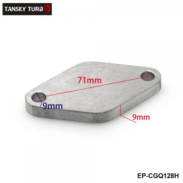 TANSKY 35mm&38mm External Wastegate BLOCK OFF PLATE flange 2 bolt