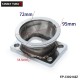 TANSKY - Steel Adaptor for T3 4Bolt to 3
