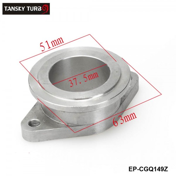 TANSKY -Stainless steel Tial 38mm to 44mm Wastegate Adapter Flange EP-CGQ149Z