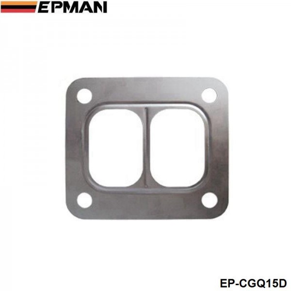 EPMAN -10PCS/LOT T4 Turbo Turbine inlet divided gasket Stainless Steel304 Gasket For T04 turbo HQ turbo inlet gasket EP-CGQ15D