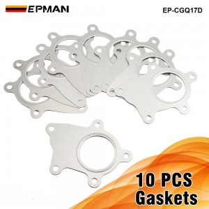 EPMAN 10PCS/LOT T3/T4 Turbo Discharge Gaskets A/R.63 Discharge Gaskets EP-CGQ17D