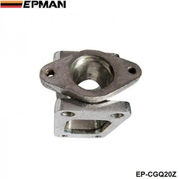 EPMAN T3-T3 Cast Iron TURBO MANIFOLD ADAPTER+38MM WASTEGATE FLANGE OUTLET EP-CGQ20Z