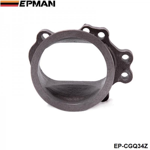 EPMAN- T25 T28 GT25 GT28 8 BOLT to 3" v band Exhaust Manifold Converter Adaptor Flange EP-CGQ34Z
