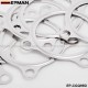 EPMAN 10PCS/PACK 2.5" 4 Bolt Turbo Downpipe Gasket Fits GT30 GT35 GT2871R GT2540R Turbocharger EP-CGQ99D