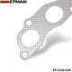 (MOD:20SETS )EPMAN -10PCS/LOT Performance Exhaust Gasket For Honda Civic Integra RSX K20A K20A2 K20Z4 EP-CGQ122S