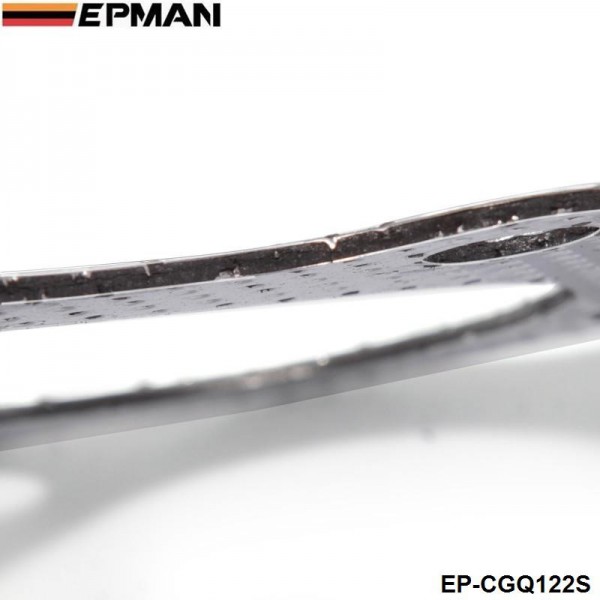 (MOQ:20 LOTS ) EPMAN 10PCS/LOT Performance Exhaust Gasket For Honda Civic Integra RSX K20A K20A2 K20Z4 EP-CGQ122S