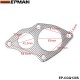 EPMAN 10PCS/PAK Aluminum Turbo to Downpipe Gasket For Mitsubishi EVO 1-3 4G63 EP-CGQ130S