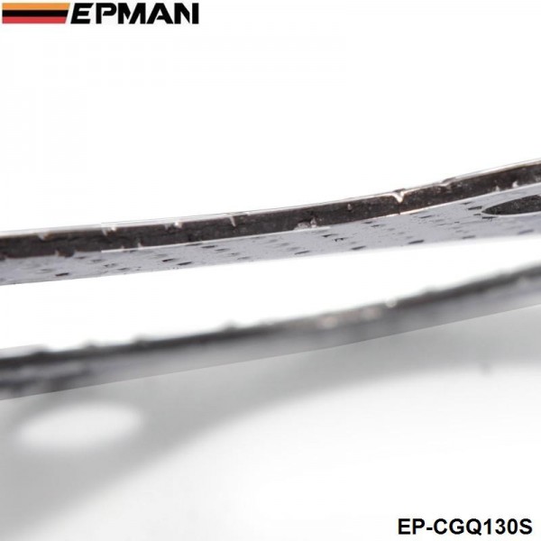 EPMAN 10PCS/PAK Aluminum Turbo to Downpipe Gasket For Mitsubishi EVO 1-3 4G63 EP-CGQ130S