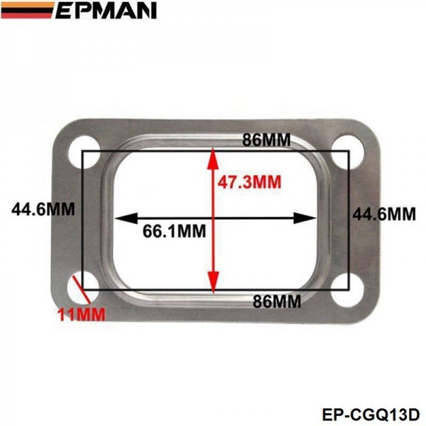 EPMAN 10PCS/LOT T3 T34 T35 T38 GT35 GT35R Turbo Turbine Inlet Manifold Gasket 304 Stainless Steel EP-CGQ13D EPMAN 10PCS/LOT T3 T34 T35 T38 GT35 GT35R Turbo Turbine Inlet Manifold Gasket 304 Stainless Steel EP-CGQ13D