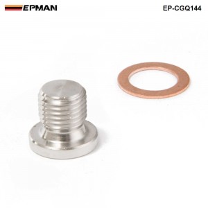 EPMAN -M12 x 1.25mm Oxygen o2 Lambda Sensor blanking Exhaust Plug Cap fits motorcycles and cars EP-CGQ144