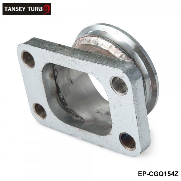 EPMAN Steel Adaptor for T3 4Bolt to 2.5" V-Band Flange fits For Toyota Acura Honda BMW EP-CGQ154Z
