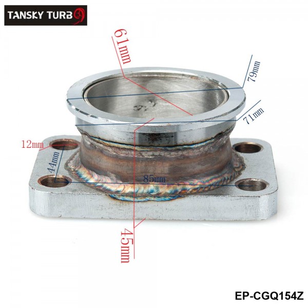 TANSKY - Steel Adaptor for T3 4Bolt to 2.5