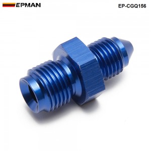  EPMAN -3AN AN3 Blue Turbo Oil Feed Restrictor Fitting for T25/T28 or GT25R GT28R GT30R Aluminum EP-CGQ156