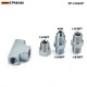 EPMAN - 1/8NPT to 4AN Turbo Adapter Tee Fitting w/ Block Oil Feed Pressure Sensor EP-CGQ201