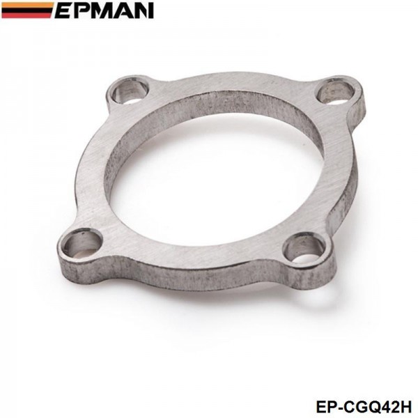 EPMAN  2.5" 4 Bolt Turbo Exhaust Downpipe Flange For T3 50AR T3/T4 GT35 7252 EP-CGQ42H