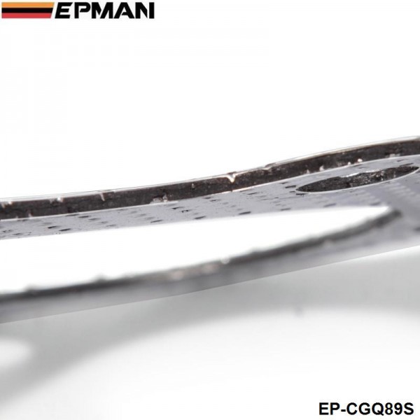 EPMAN -10PCS/LOT Aluminum Graphite Turbo to Downpipe Gasket For Toyota Celica GT4 MR2 CT26 3S-GTE EP-CGQ89S