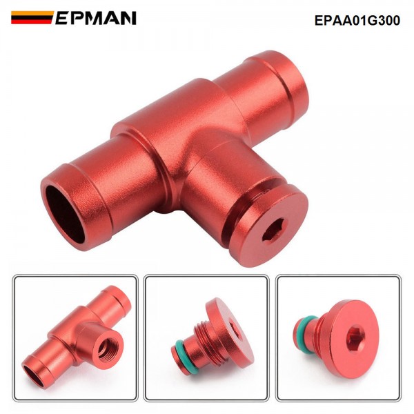 EPMAN Upgraded Aluminum Heater Hose Connector for Nissan 350Z 03-08 For Infiniti Q45 G35 M35 M45 M56 FX35 QX50 QX70 Replace#:92500-AR000 EPAA01G300