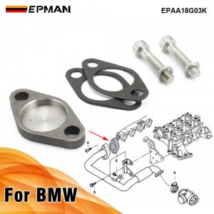 EPMAN EGR Valve Blanking Plate Kit High-Temp Stainless Steel Reduce Soot & Improve Engine Performance For BMW M57/M47/E46/E53/E39 EPAA18G03K