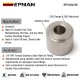 EPMAN 1/8" NPT Female Coupling Bung Stainless Steel Weld On Fitting For Turbo Oil Feed / Sensor Round EPCGQ125 EPMAN 1/8" NPT Female Coupling Bung Stainless Steel Weld On Fitting For Turbo Oil Feed / Sensor Round EPCGQ125