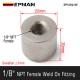 EPMAN 1/8" NPT Female Coupling Bung Stainless Steel Weld On Fitting For Turbo Oil Feed / Sensor Round EPCGQ125 EPMAN 1/8" NPT Female Coupling Bung Stainless Steel Weld On Fitting For Turbo Oil Feed / Sensor Round EPCGQ125