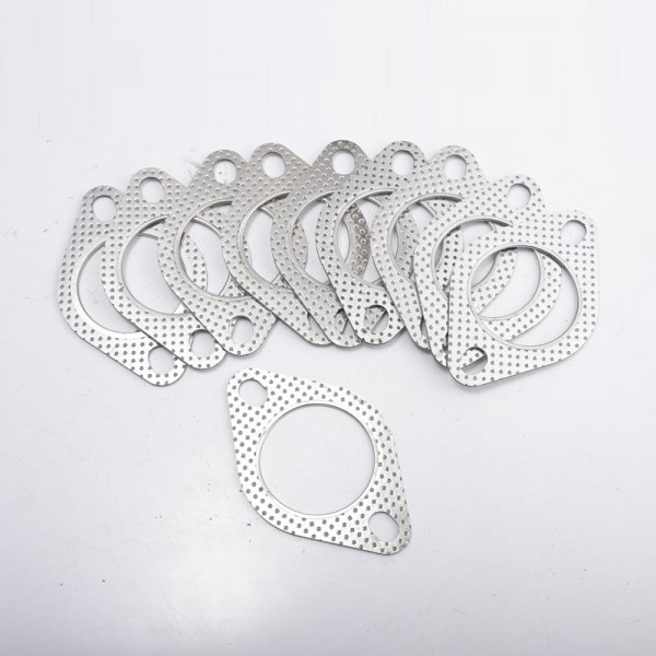 EPMAN Car Turbo 2-Bolt Holes Gasket For Catback Exhaust Header Down Pipe Manifold Flange 2" 2.36" 2.5" 2.75" 3" EPMAN Car Turbo 2-Bolt Holes Gasket For Catback Exhaust Header Down Pipe Manifold Flange 2" 2.36" 2.5" 2.75" 3"