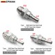 EPMAN AN6/AN8 Flare Male Bulkhead To 5/16" Or 3/8" Hose Barb Fitting Adapter Aluminium For Fuel Pump Tank Vehicle Modified