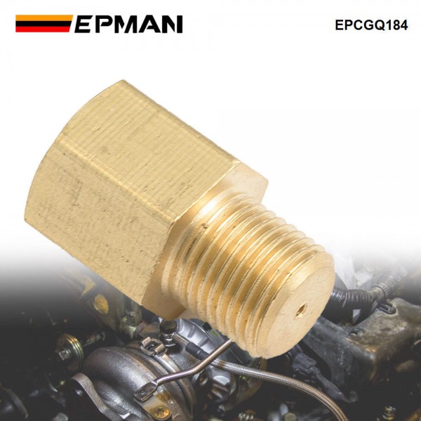 EPMAN 1/8" NPT Restrictor Fitting Extensions,Equal Male NPT Female NPT in Brass, American Male-Female Adapters EPCGQ184