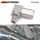 EPMAN Universal M18*1.5 O2 Oxygen Sensor Extender Connector 90 Degree 02 Bung Extension Catalytic Converter Spacer EPCGQ189Z