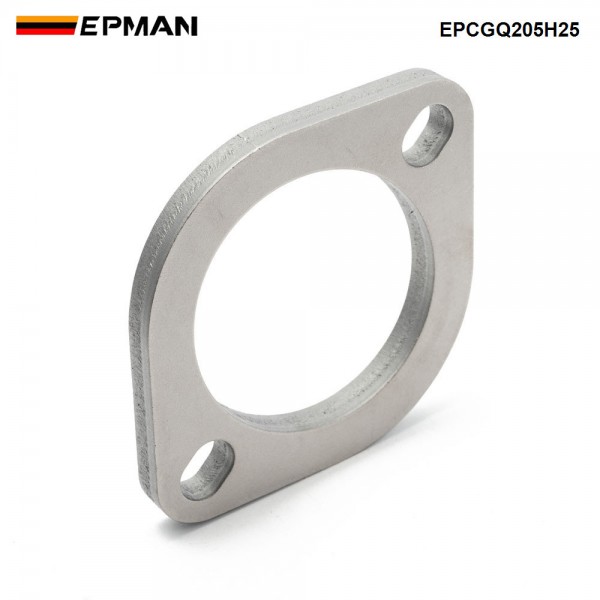 EPMAN Universal Exhaust Flange 2" 2.25" 2.5" 2.75" 3" Catback Exhaust 2 Blots Downpipe Muffler Cat Weldable EPCGQ205H