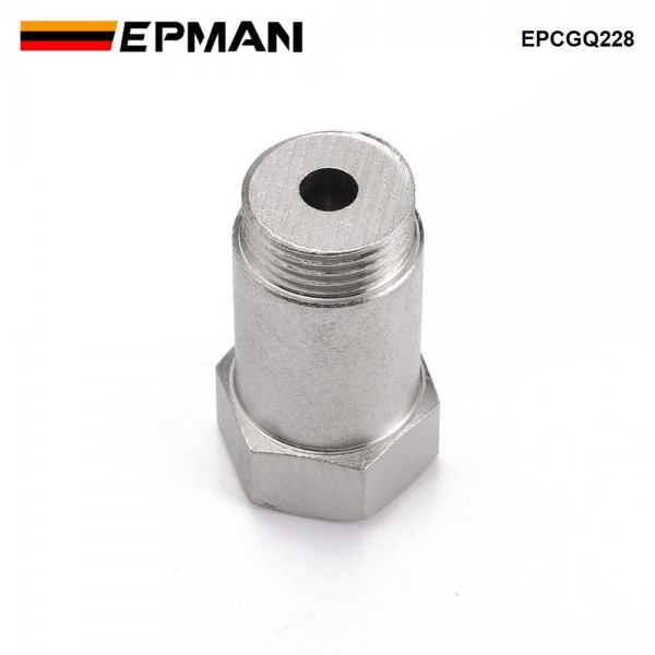 EPMAN 10PCS O2 Oxygen Sensor Spacer Test Pipe Extension Extender Adapter CEL M18X1.5 HHO 41mm Bung Test Pipe EPCGQ228
