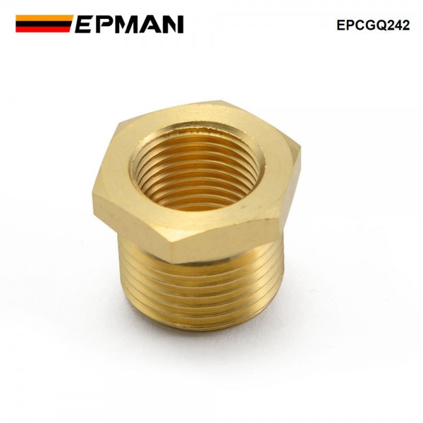EPMAN Spark Plug Thread Adaptors 18mm down to 14mm Brass Adapter (M14 & M18) EPCGQ242