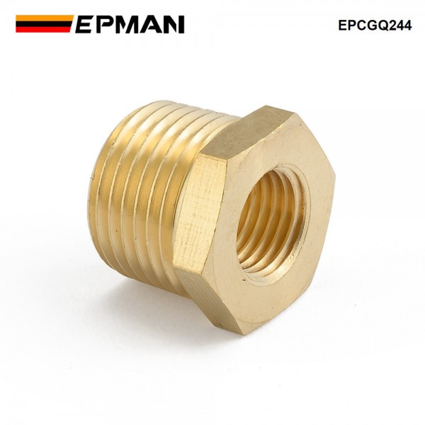 EPMAN Male To Female Pipe Reducer Hex Thread Brass Adapter Thread Valve