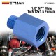 EPMAN Aluminium 1/8" NPT Male To M12x1.5 Female Hose End Port Conversion Fittings Alloy Adapter EPCGQ249 EPMAN Aluminium 1/8" NPT Male To M12x1.5 Female Hose End Port Conversion Fittings Alloy Adapter EPCGQ249