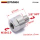 EPMAN 1/8" NPT Male to M10x1.0 Female Stainless Steel Oil Pressure Gauge Flare Union Adapter EPCGQ91 EPMAN 1/8" NPT Male to M10x1.0 Female Stainless Steel Oil Pressure Gauge Flare Union Adapter EPCGQ91