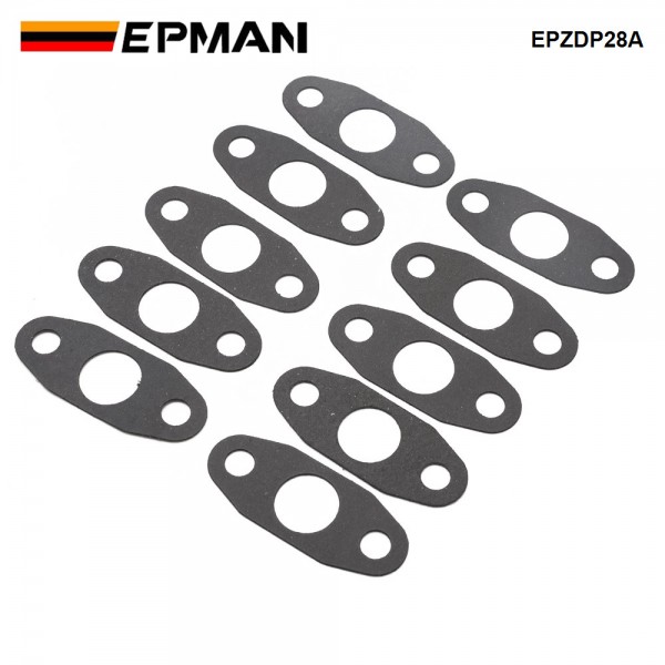 EPMAN 10 PCS Turbo Gaskets T3 T4 Turbine Oil Drain Gaskets Oil Feed Return Hose Drain Pipe Gasket EPZDP28A EPMAN 10 PCS Turbo Gaskets T3 T4 Turbine Oil Drain Gaskets Oil Feed Return Hose Drain Pipe Gasket EPZDP28A
